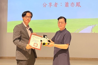 高雄大學《卓越講座》 慈濟骨髓關懷小組蕭亦鳳倡議生命價值圖片